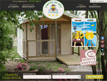 Tablet Screenshot of camping-du-bosc.com